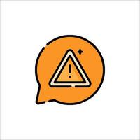 A warning sign with a triangle and a triangle vector
