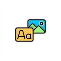 A logo with the letters a and a mountain vector