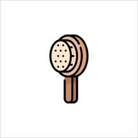A soap dispenser icon on a white background vector