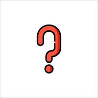 Question mark icon illustration vector