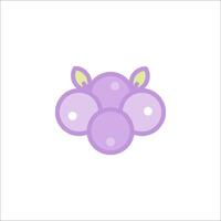 A purple bubble head with two eyes vector