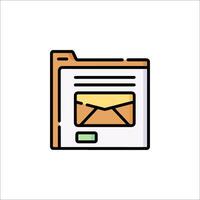 Email icon email icon illustration vector