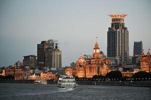 The Bund, Shanghai, China, July 27, 2024 photo