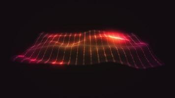 Abstract Colorful Mesh Grid Background video
