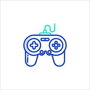 A game controller icon on a white background vector