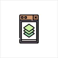 A phone with a stack of books on it vector