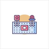 A circuit board with a circuit board and a circuit board vector