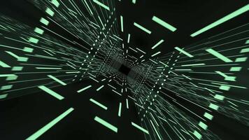 Rotating Geometric Animated Background 3D Tunnel video