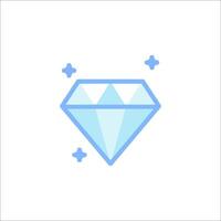 A diamond icon on a white background vector