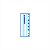 A thermometer icon on a white background vector