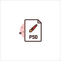 file icon with a pen and paper vector