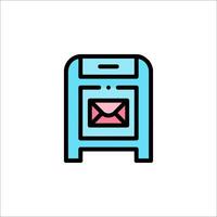 Mail box icon, mail box, mail box icon, mail box icon, mail box icon, vector