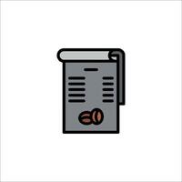 A coffee machine icon on a white background vector