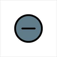 A black and gray circle with an arrow pointing down vector