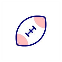 A football ball icon on a white background vector