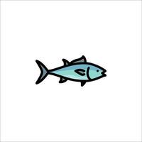 A fish icon on a white background vector
