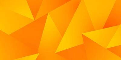 Abstract geometric colorful orange triangle theme overlap background for graphic design. vector