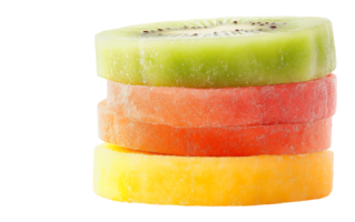 A stack of fruit slices png
