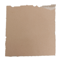 Square Cardboard Frame with Writing Space - Ideal for Messaging and Branding png