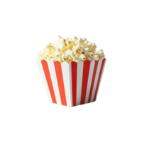Popcorn object isolated from background png