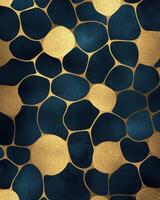abstract gold and black stone pattern background photo