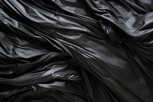 abstract black plastic texture background photo