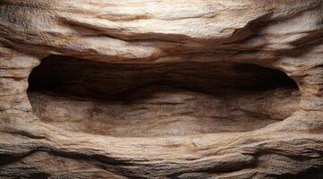 Textured rock surface with natural patterns photo