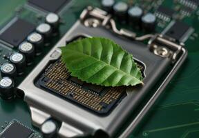 Sustainable technology innovation photo