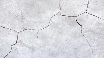 Cracked concrete surface texture background photo