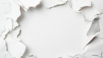 Torn paper background with copy space photo