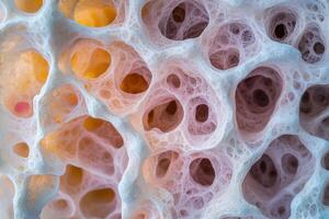 Intricate organic patterns in nature photo