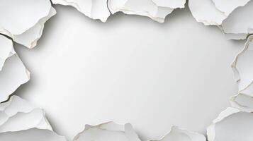Torn paper background with copy space photo