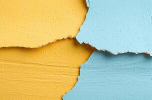 Textured abstract background with torn paper photo
