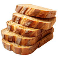 sliced toast and butter on bread for bakery and food clip art and element png