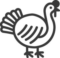simple turkey illustration vector