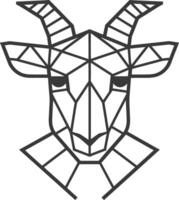 Geometric Representation of a Goats Head vector