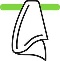 Kitchen Utensils Green Mix Style Icon vector