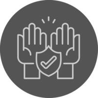 Checkup Grey Outline Style Icon vector