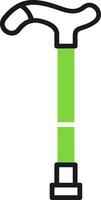 Checkup Green Mix Style Icon vector