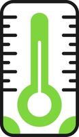 Checkup Green Mix Style Icon vector