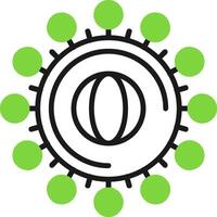 Checkup Green Mix Style Icon vector