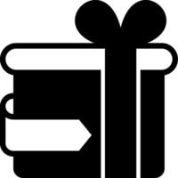 New Arrival Label Glyph Style Icon vector