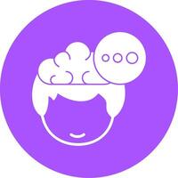 Loading Glyph Style Icon vector