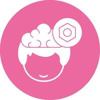 Setting Glyph Style Icon vector