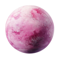 Pink Planet Drawing on Transparent Background png