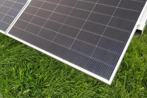 Solar energy is pollution-free and reduces dependence on nonrenewable energy sources. photo