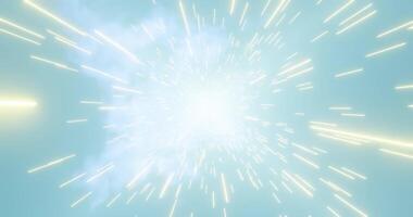 Radiant Ascent A Journey Through Light and Clouds video