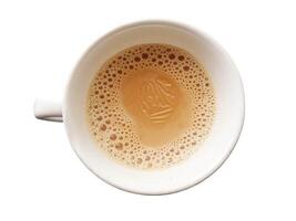 Cup of Tea isolated on white background photo