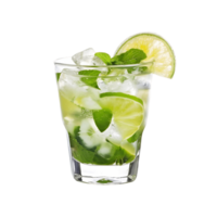Isolated Caipirinha and Mojito on Transparent Background png