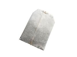 Tea Bag Isolated on white background photo